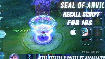 [IOS] RECALL SCRIPT SKIN -  Seal of Anvil  | Replace default | Full Effects    NO PASSWORD For IOS