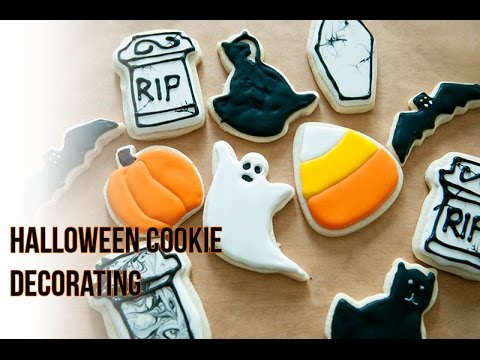 Diy Halloween Cookie Decorating Youtube