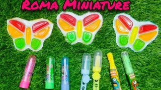 Butterfly jelly Toothbrush 🪥🪥 Lipstick 💄💄 Jelly #ytvideos #