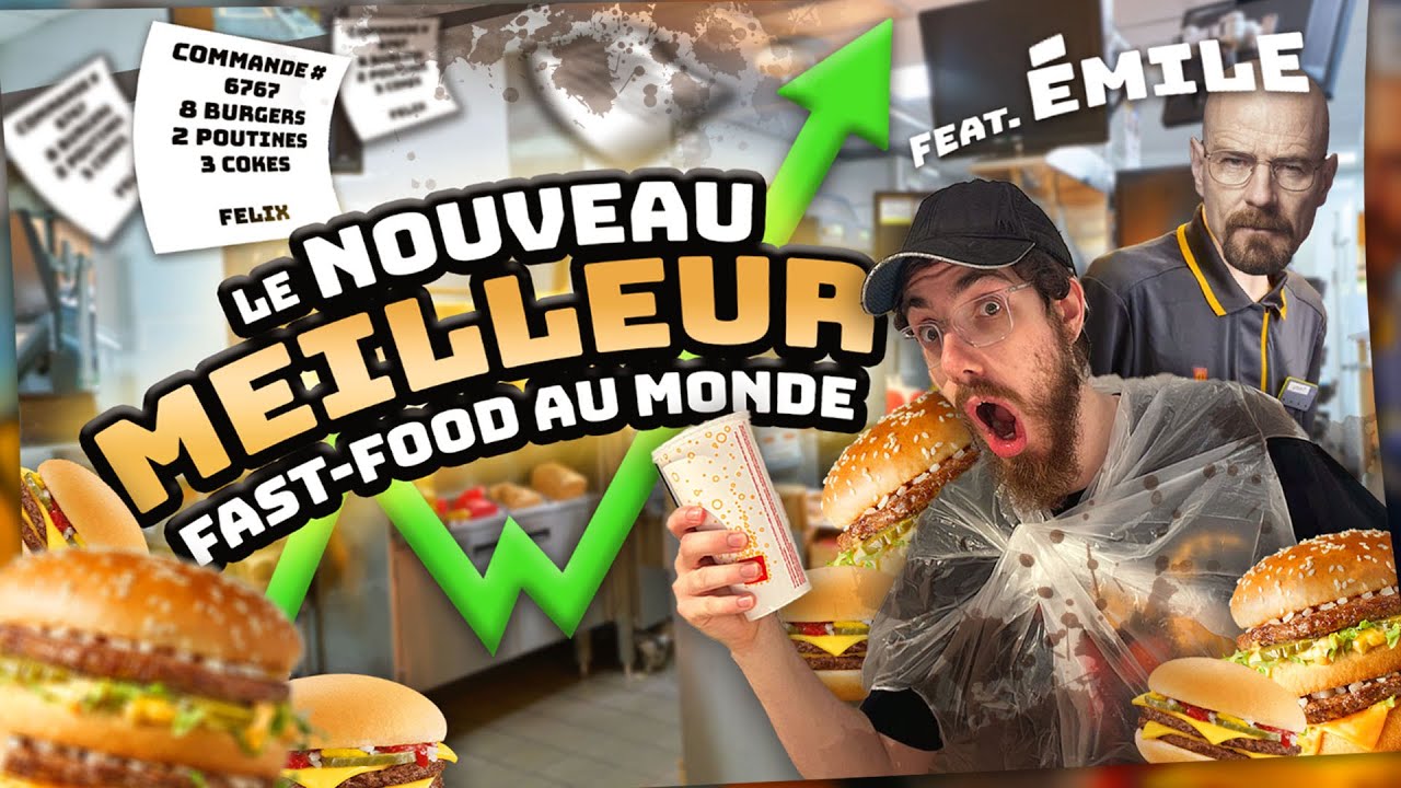 BURGER SPÉCIAL "SAUCE DU CHEF" (Fast-Food Simulator feat. Émile)
