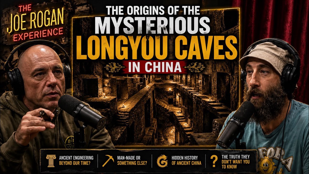Joe Talks About The Origins Of The Mysterious Longyou Caves | Joe Rogan & Ari Shaffir