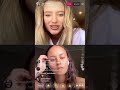 Mia Healey & Erana James’s Instagram Live on 1/15/2021 (FULL LIVE)