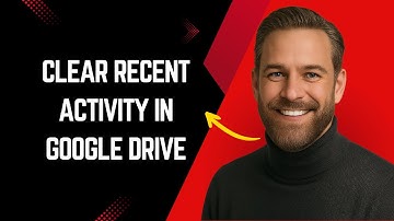 How to Clear Recent Activity in Google Drive Fast and Easy! – Google Drive Tutorial for Beginners