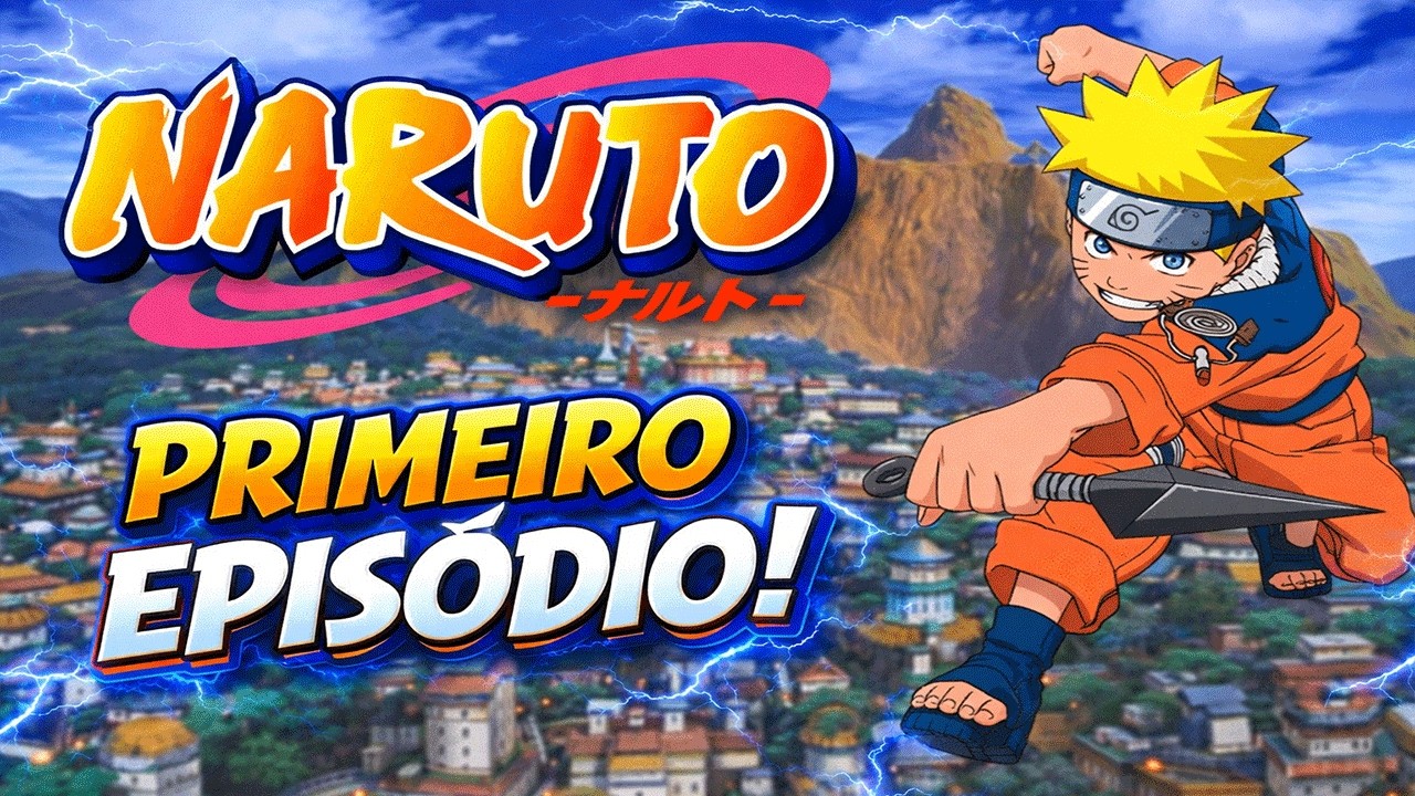 Primeiro Episodio de Naruto clássico!