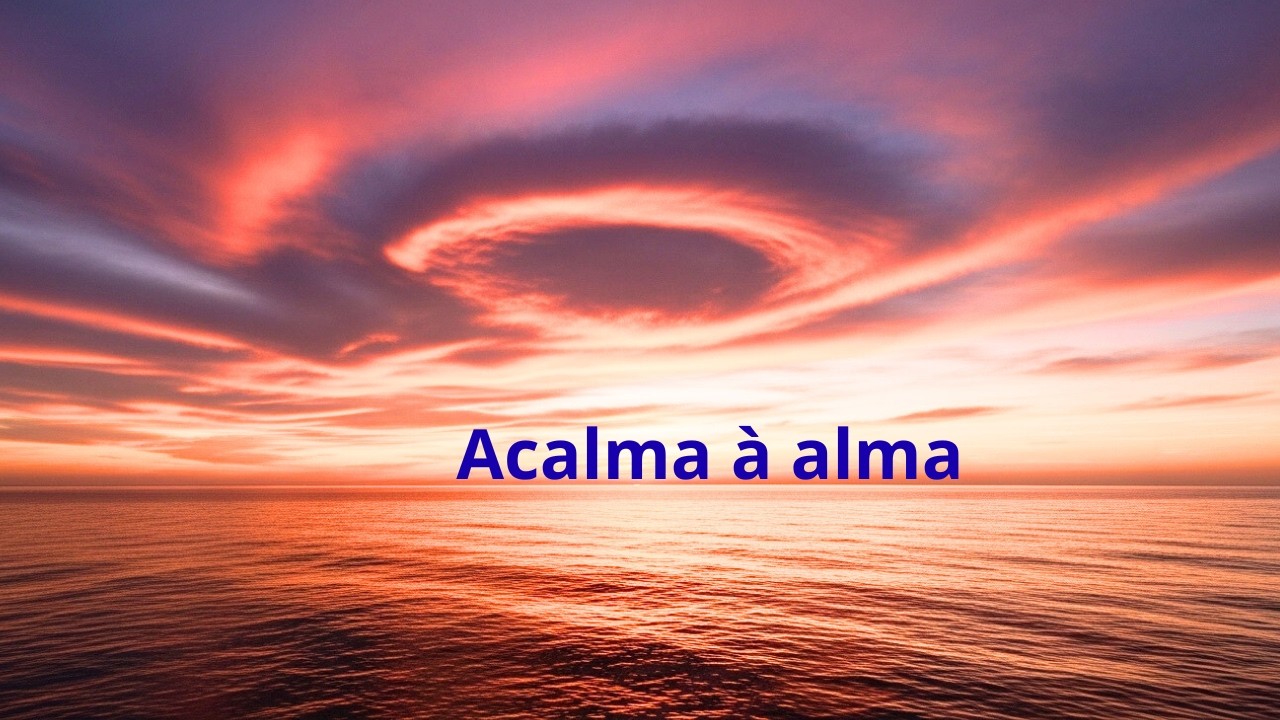 10 minutos para acalmar a alma