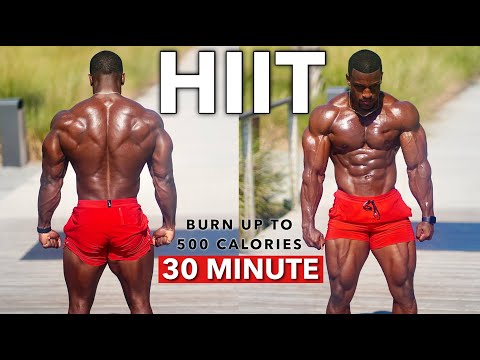 NO EQUIPMENT NEEDED 30 MINUTE HIIT WORKOUT (BURN UP TO 500 CALORIES + BUILD MUSCLE)