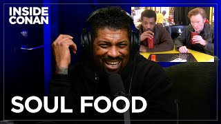 Deon Cole Remembers Eating Soul Food With Conan | Inside Conan