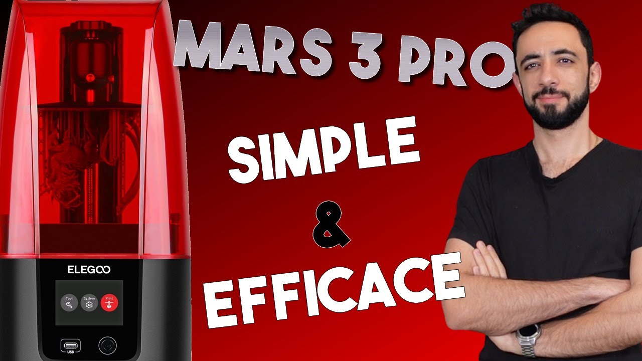 ELEGOO Mars 3 Pro imprimante 3D SLA - Letmeknow