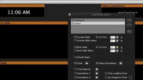 ProPresenter 5 Tutorial: ProPresenter 5 Stage Display -- ChurchTechCast.com Screencast show