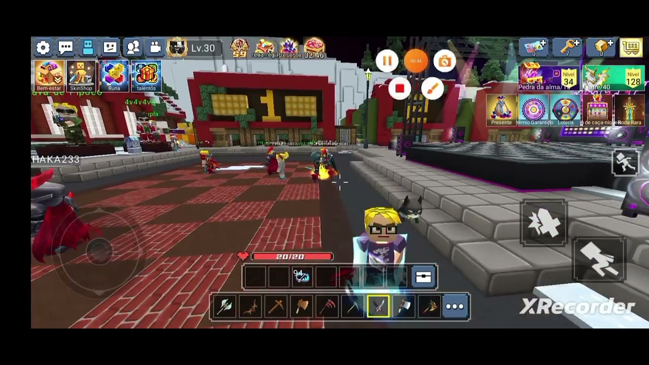 NOVO MAPA DE NATAL DO BLOCKMAN GO 2023 - YouTube