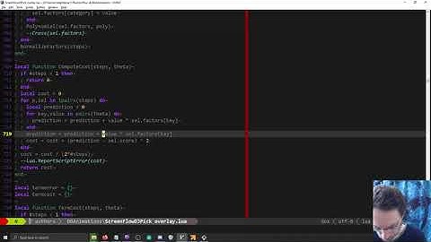 Lua: step authors as sparse field in linear model? - custom Stepmania game mode