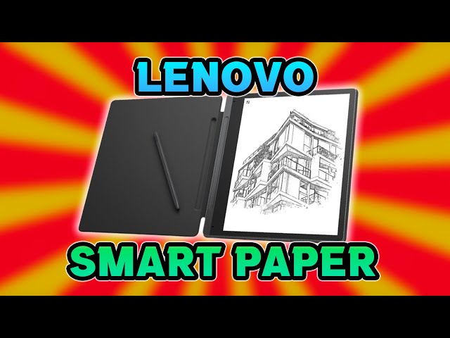 Probamos el Lenovo Smart Paper: el cuaderno electrónico que quiere