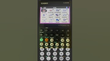 Hoe de examenmodus te openen - Casio fx-CG100 Classwiz grafische rekenmachine