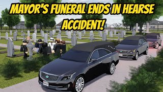 Greenville, Wisc Roblox l HAUNTED Funeral Hearse Massive ACCIDENT Update Roleplay