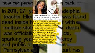 💀 SHE WAS FOUND WITH 20 STAB WOUNDS. Officials ruled