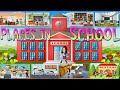 Places in school  kindergarten  english  teacher beth class tv