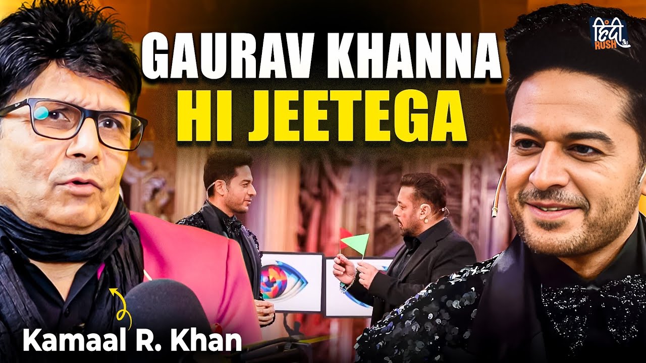 Kamaal R. Khan Exposes Bigg Boss, Gaurav Khanna | Podcast Clip   @krklive
