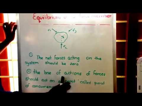 Equilibrium of three
