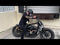 Harley sportster 48 start up sick sound most hated sportster on the internet harleydavidson