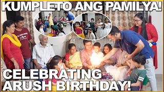 LIFE in INDIA: CELEBRATING ARUSH BIRTHDAY! KUMPLETO ANG PAMILYA! MAY KAINAN, PAGAMES AT SAYAWAN PA!