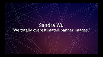 André Morys & Sandra Wu   We totally underestimated banner images