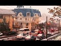 Snowfall in Velenjak Tehran Iran 2019 - روز برفی در ولنجک تهران