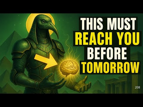 THE MOST POWERFUL WISDOM OF THOTH: A law to MANIFEST ANYTHING! 🔥 Thoths Awakening