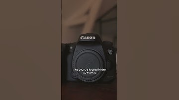 What Processors Do They Have? Canon 7D Mark II vs Canon 600D