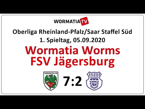 Spielbericht Wormatia Worms - FSV Jägersburg 7:2 (05.09.2020)