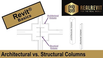 Revit Architectural vs. Structural Columns