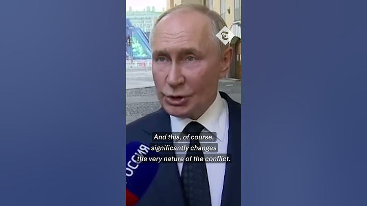 Putin warns NATO will be 'at war' with Russia if Ukraine is allowed to use longer-range missiles