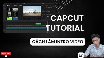 Cách làm INTRO VIDEO chạy chữ trên CAPCUT | TONY LÊ | EDITOR
