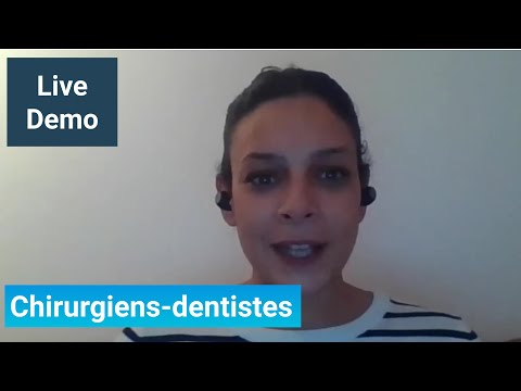 Live Demo Chirurgiens-dentistes :  