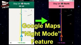 Google Maps Gets Night Mode for iOS screenshot 1