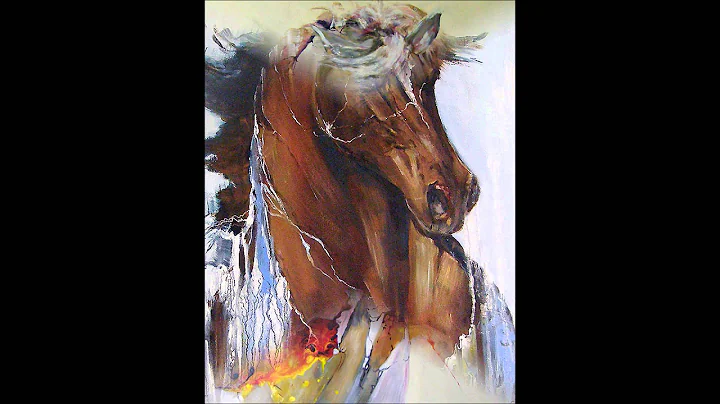 Christine Lawrence Contemporary Horse Paintings
