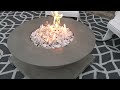 Wok style fire pit [ live flame ]