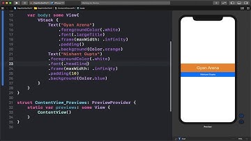 Hindi SwiftUI Static List   Depth In SwiftUI Tutorial   WITH Nishant Gupta HD