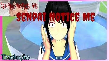 Senpai notice me ver. Sakura School Simulator || Tradução 🌸