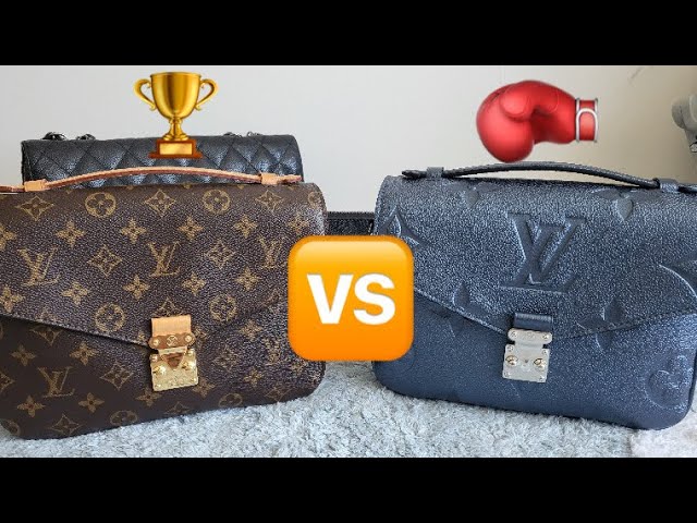 Louis Vuitton Pochette Metis Reverse Monogram vs Empreinte Pochette Mets