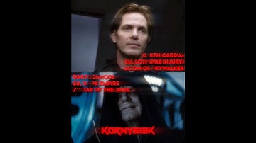 Darth Caedus (LOTF) VS Darth Sidious (Dark Empire) | Battle #starwars #shorts