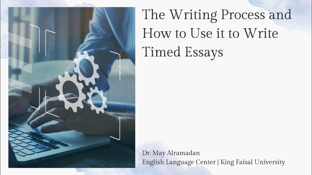 how to write timed essays faster