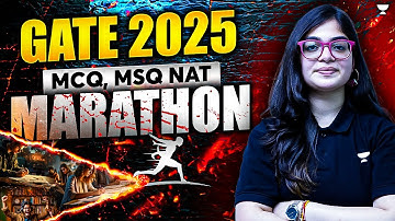 GATE 2025 Chemistry MCQs | GATE 2025 MSQ | GATE NAT Questions | Lekhanshu Singh