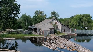 Hope Mill  Pioneer WaterPowered Sawmill near Lang, Ontario