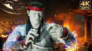 Mortal Kombat 1 - LIU KANG All Intro Dialogues (God of Fire skin) @ 4K 60ᶠᵖˢ ✔