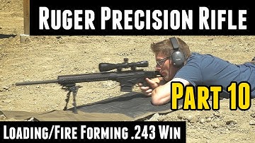 Ruger Precision Rifle: Loading & Fire Forming .243 Winchester