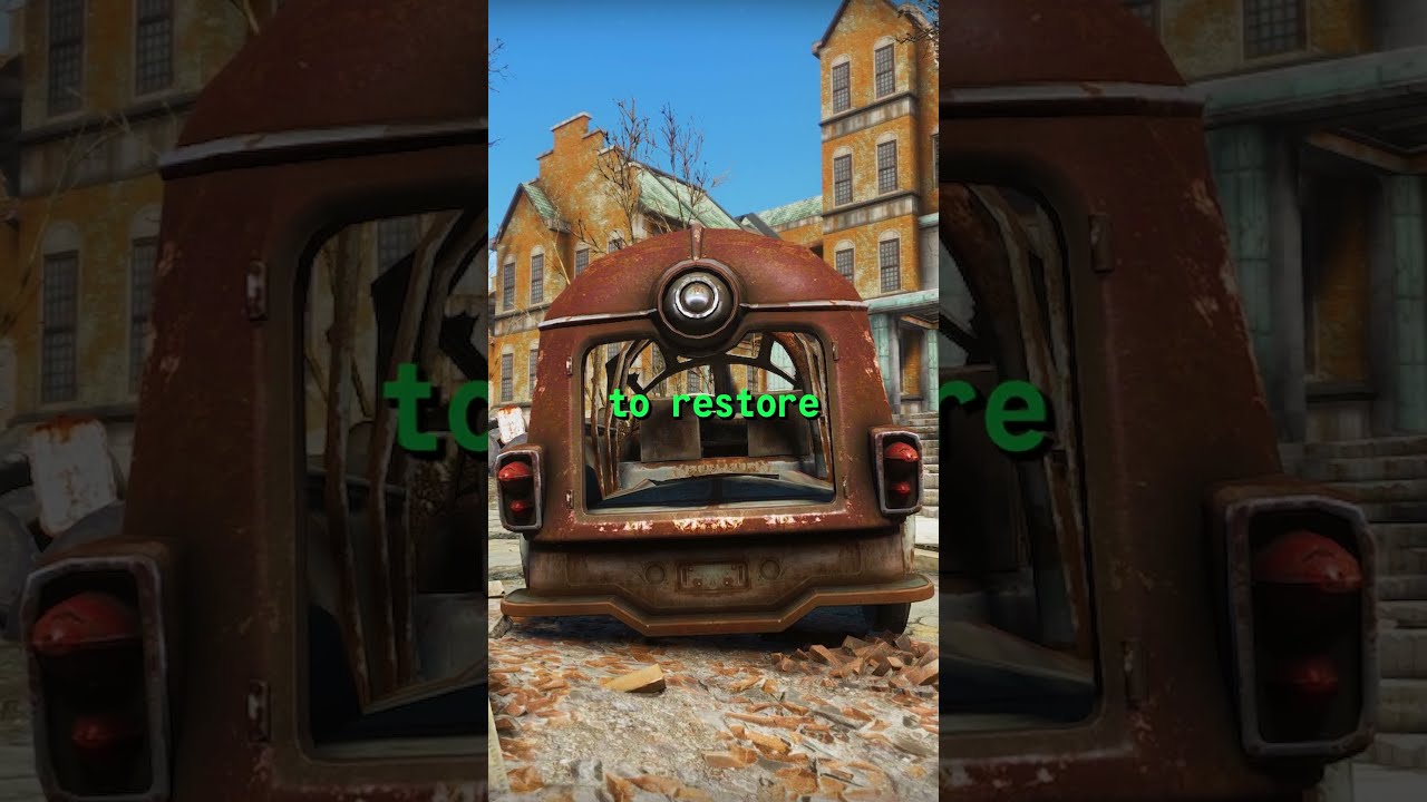Why No One Drives Cars In Fallout Fallout4