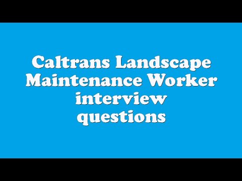 Emplois pour ouvrier d'entretien paysager à Caltrans