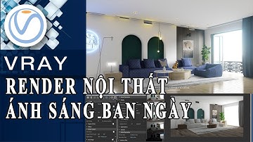 RENDER NỘI THẤT BAN NGÀY VRAY SKETCHUP ❤ SENHOUSES