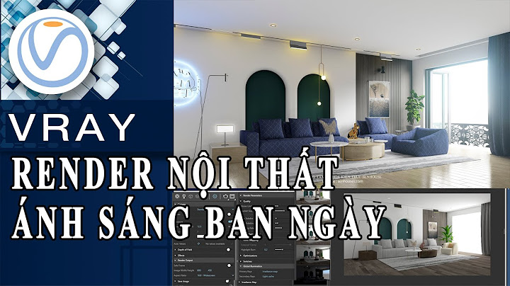 Hướng dẫn cách load map vào vray 3dsmax