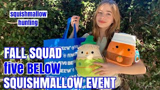 FIVE BELOW FALL SQUAD 🍁 SQUISHMALLOW EVENT!